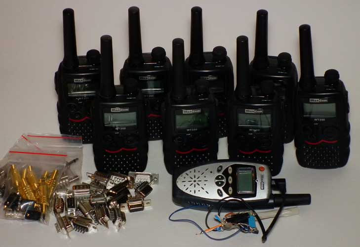 Radiotelefony PMR MaxComm WT350